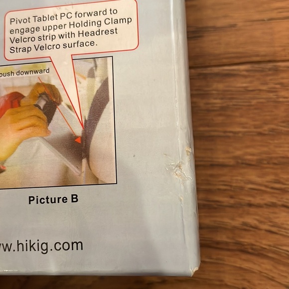 Hikig Universal Car Headrest Mount for iPad Android Tablet PCs Tablet Devices - Picture 7 of 12